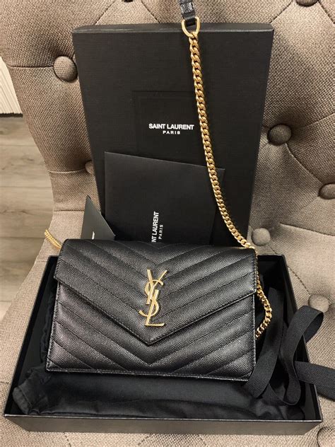 black ysl crossbody|ysl black crossbody with tassel.